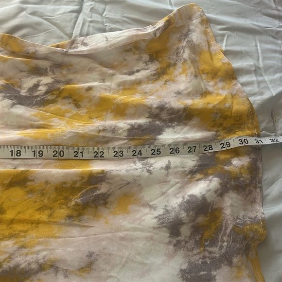 ASTR by Anthropology The Label Nava Tie Dye Pull On Midi Skirt Flowy Boho Size S - Picture 8 of 9